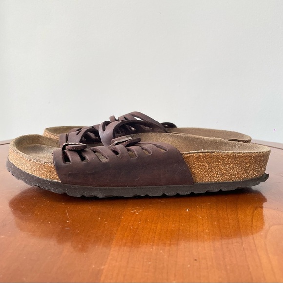 Birkenstock Granada Soft Footbed Leather Strap Sandals | EU 36 - Picture 3 of 8